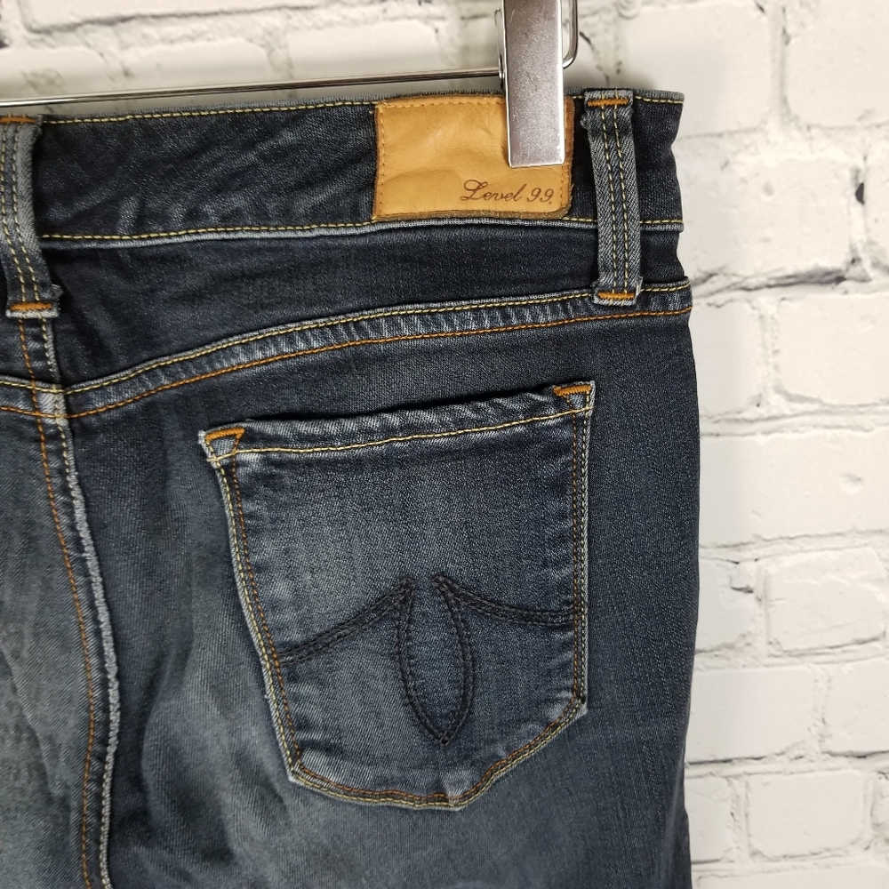 LEVEL 99 | Harley boot cut dark wash jeans
